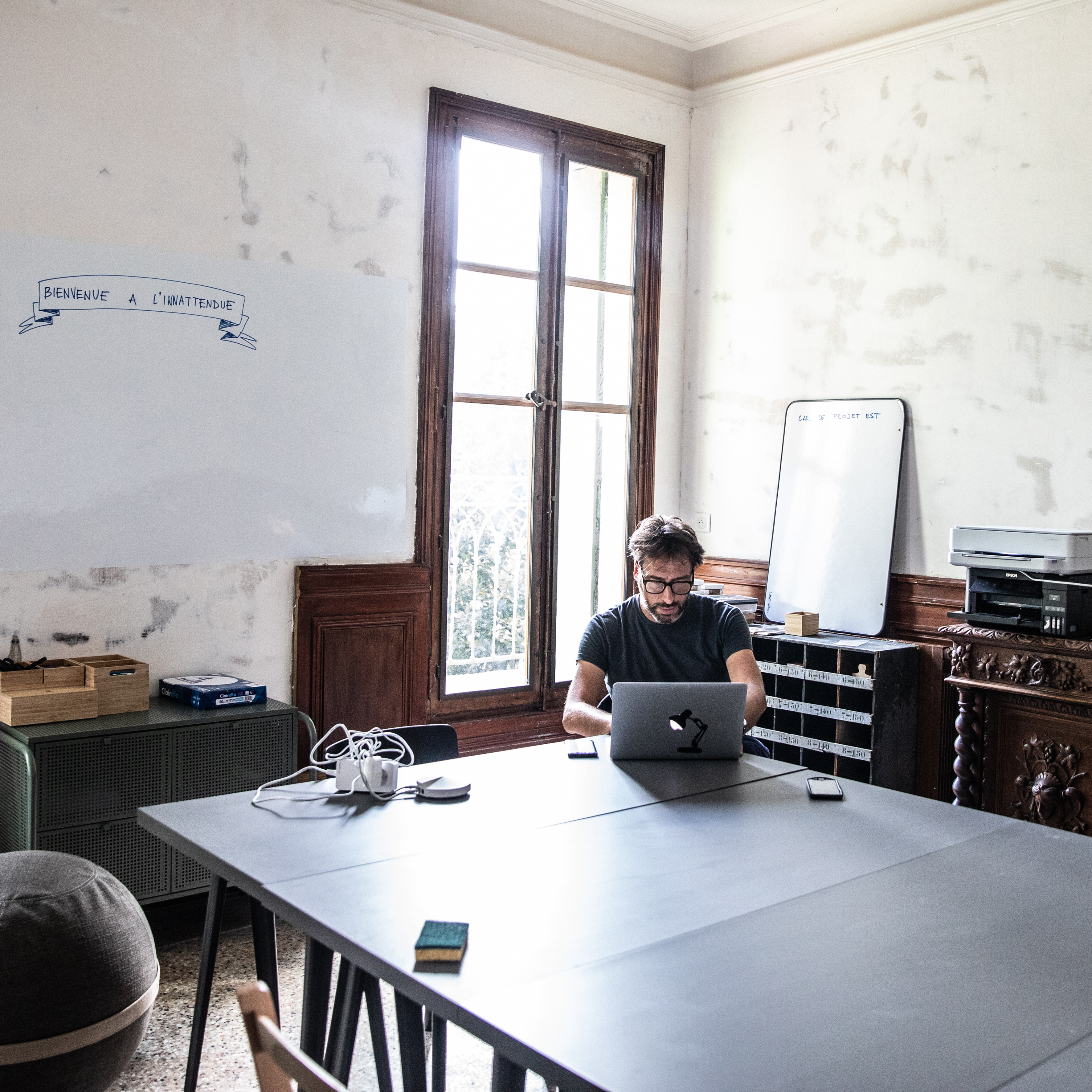 Salle de travail et co-working