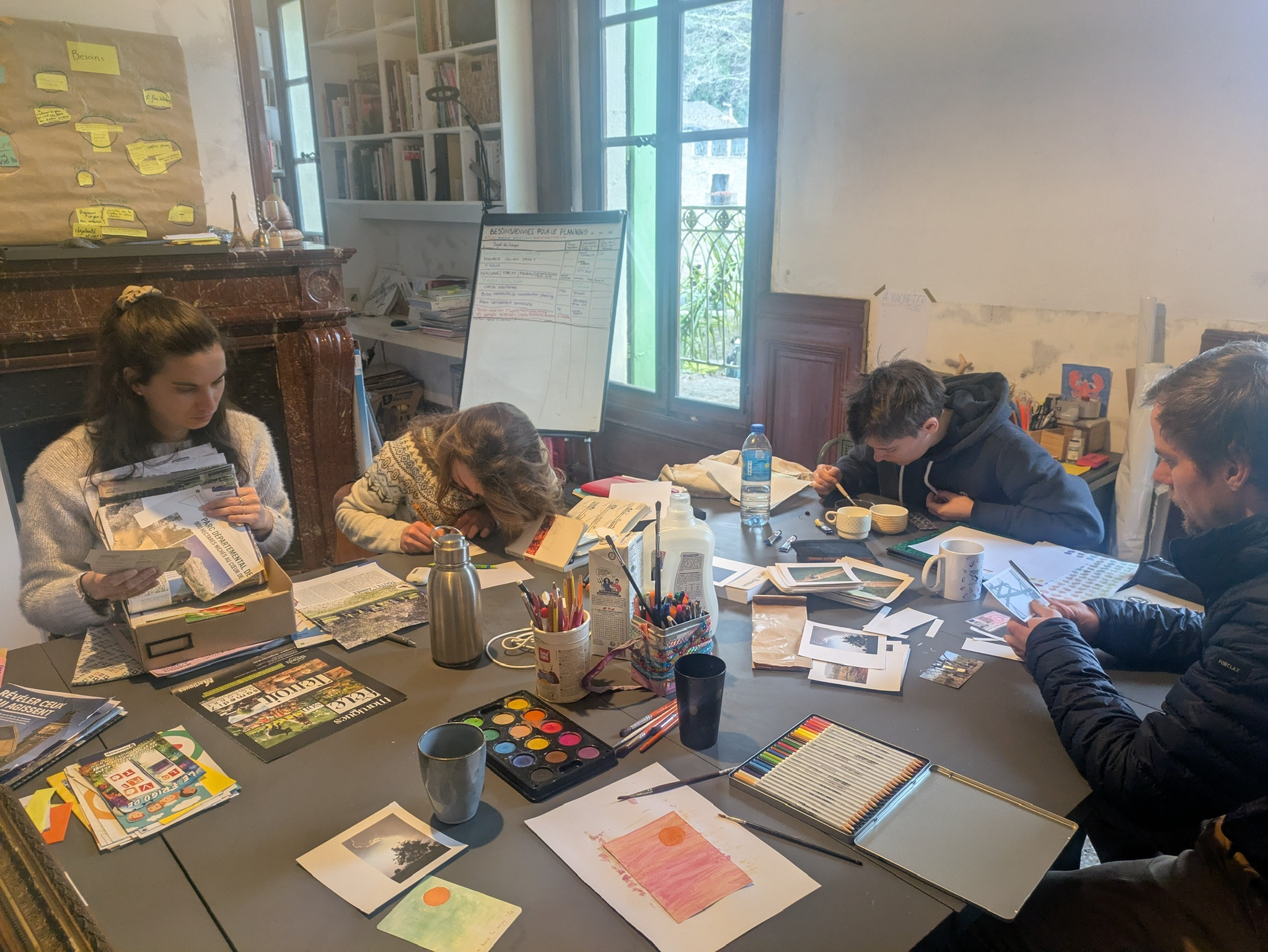 Atelier créatif — résidence artistique